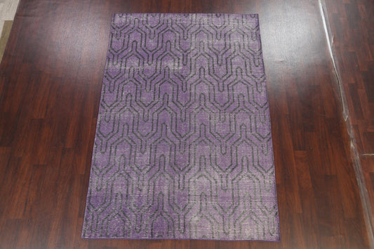 All-Over Abstract Oriental Area Rug 6x8