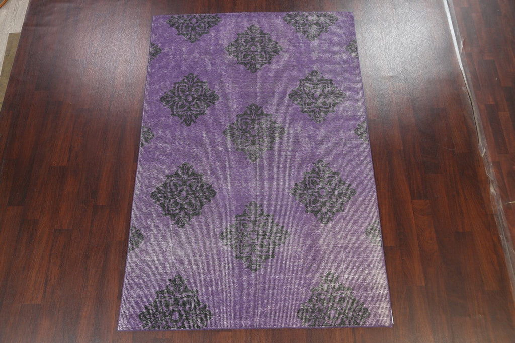 Geometric Abstract Oriental Area Rug 6x9