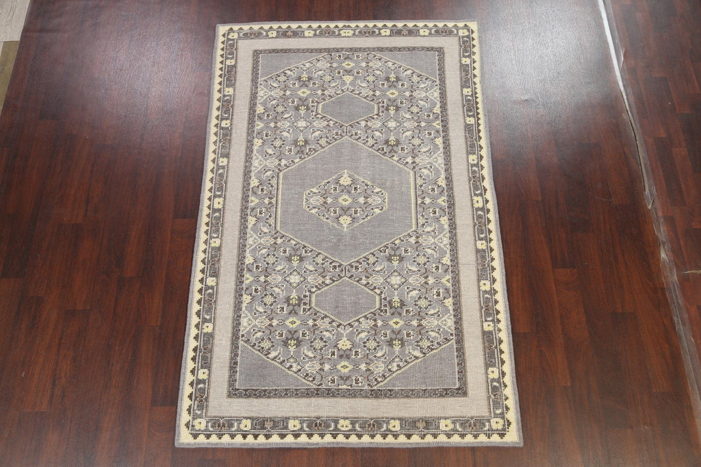 Geometric Oushak Oriental Area Rug 5x8