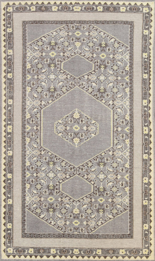 Geometric Oushak Oriental Area Rug 5x8