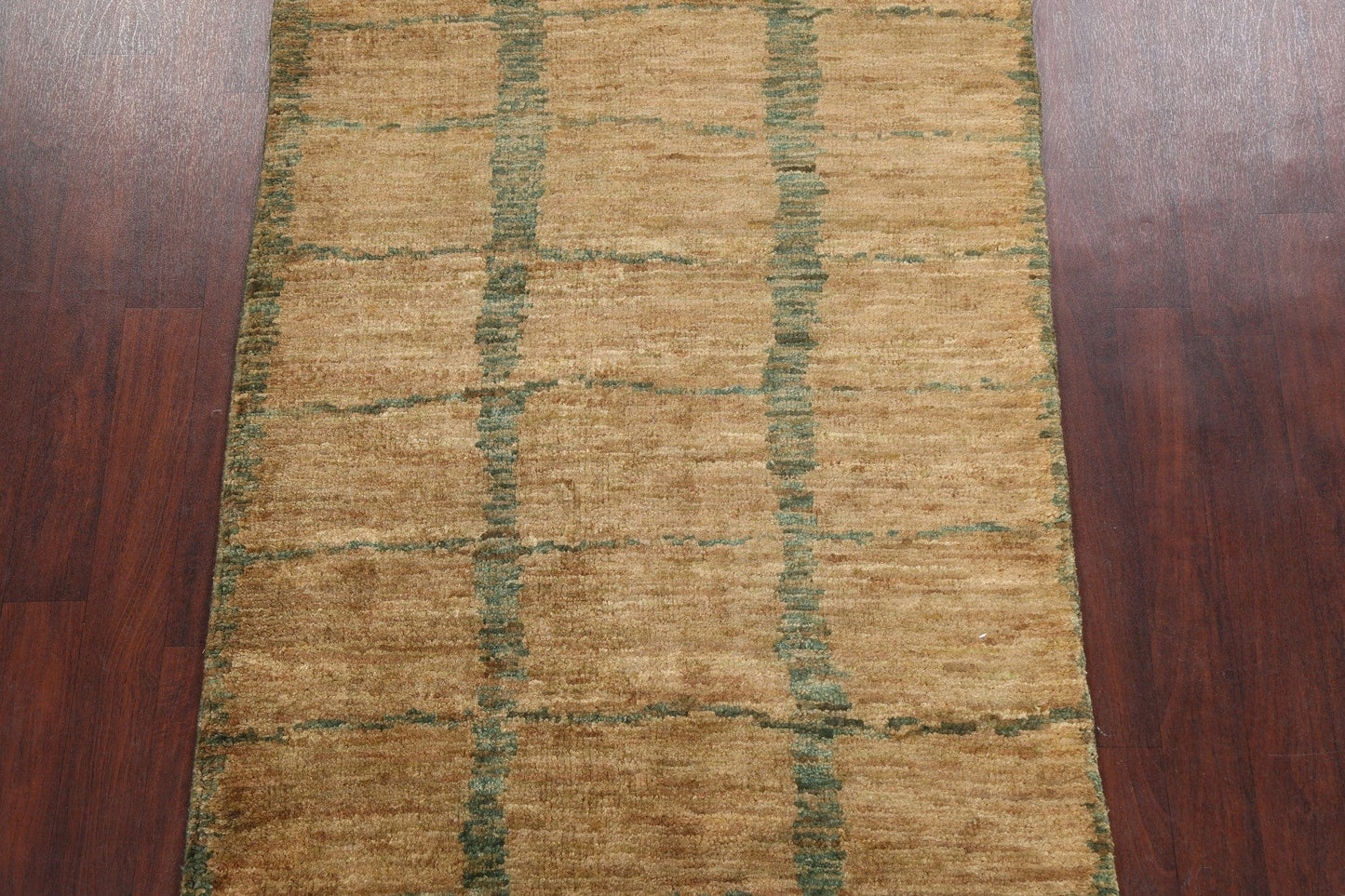 Contemporary Abstract Oriental Area Rug 4x6