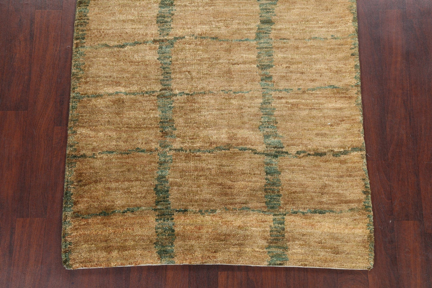 Contemporary Abstract Oriental Area Rug 4x6