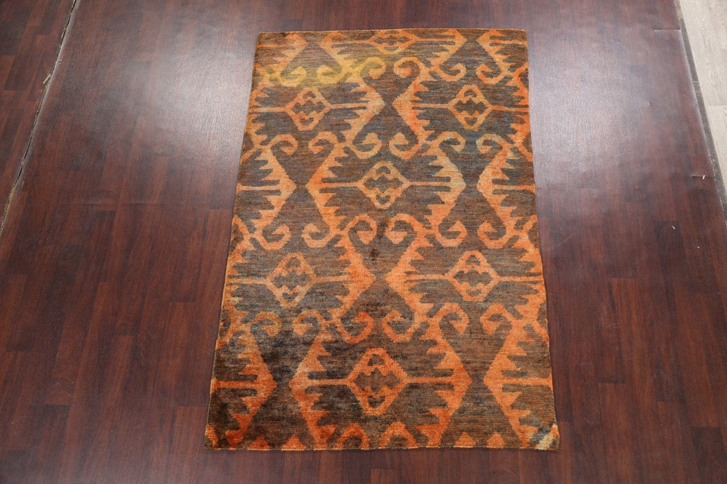 Tribal Moroccan Oriental Area Rug 5x8