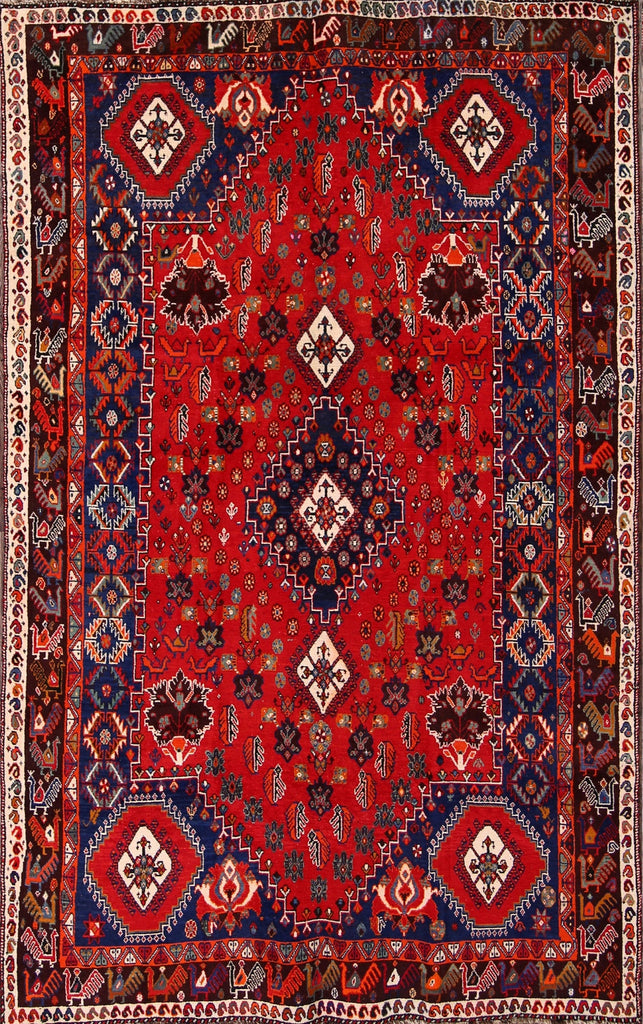 6x9 Shiraz Abadeh Persian Rug Runner