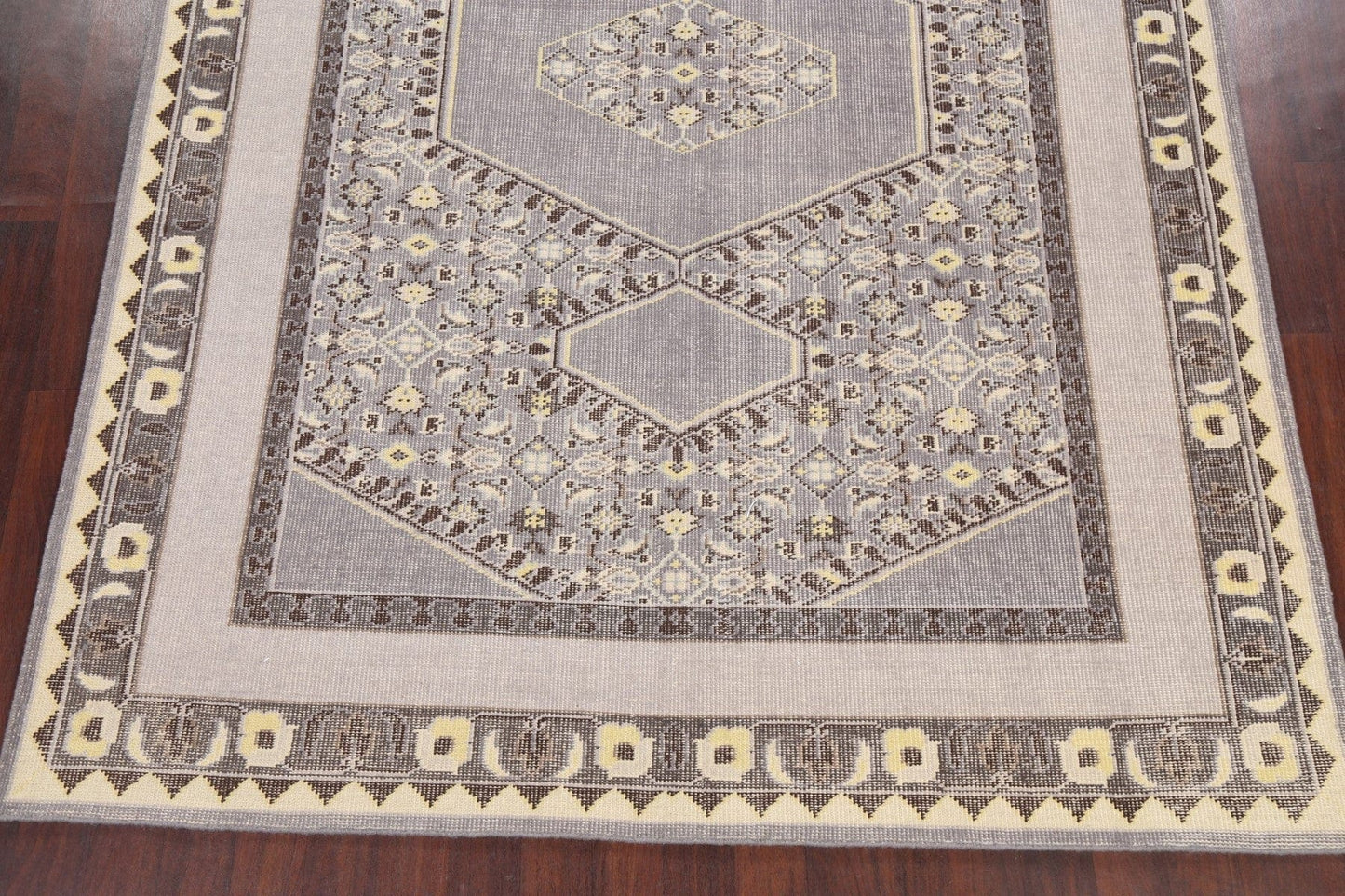 Geometric Oushak Oriental Area Rug 8x11