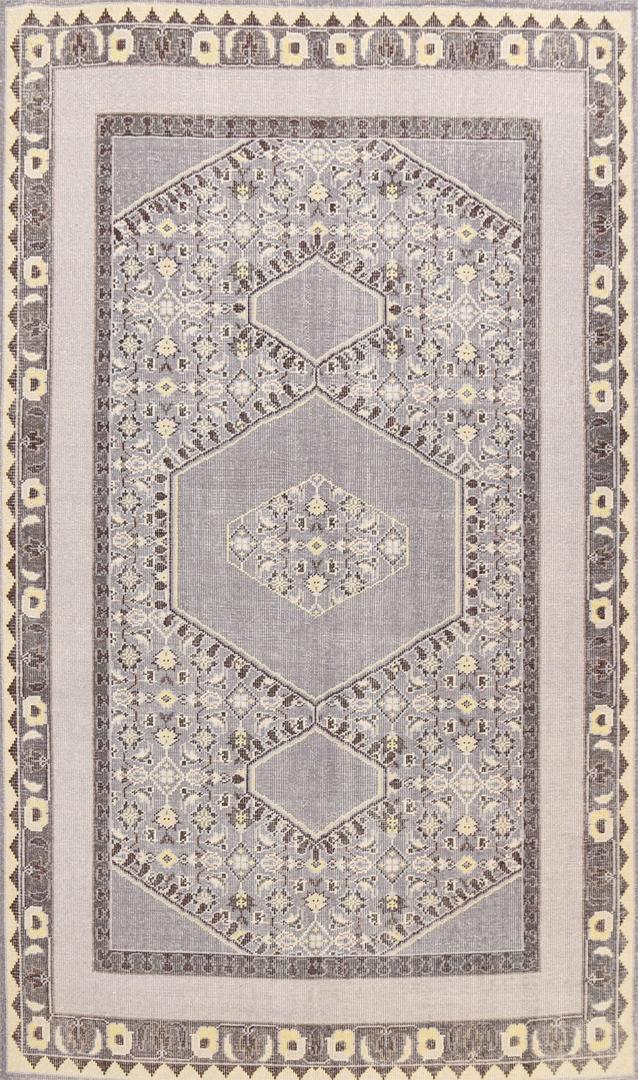 Geometric Oushak Oriental Area Rug 8x11