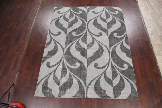 Modern Abstract Oriental Area Rug 8x10