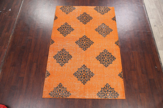 Geometric Abstract Oriental Area Rug 6x9