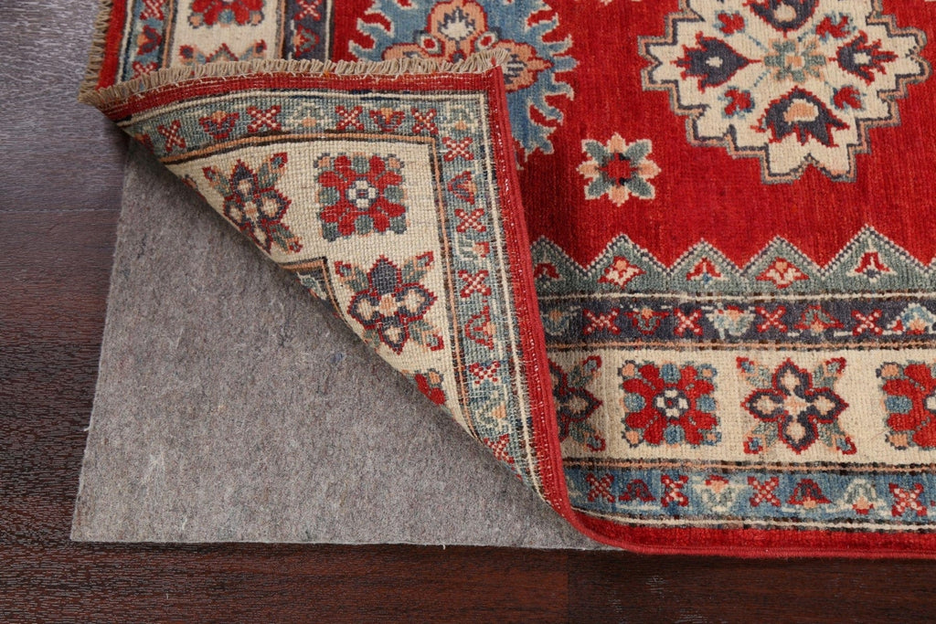 Geometric Kazak Oriental Area Rug 3x4