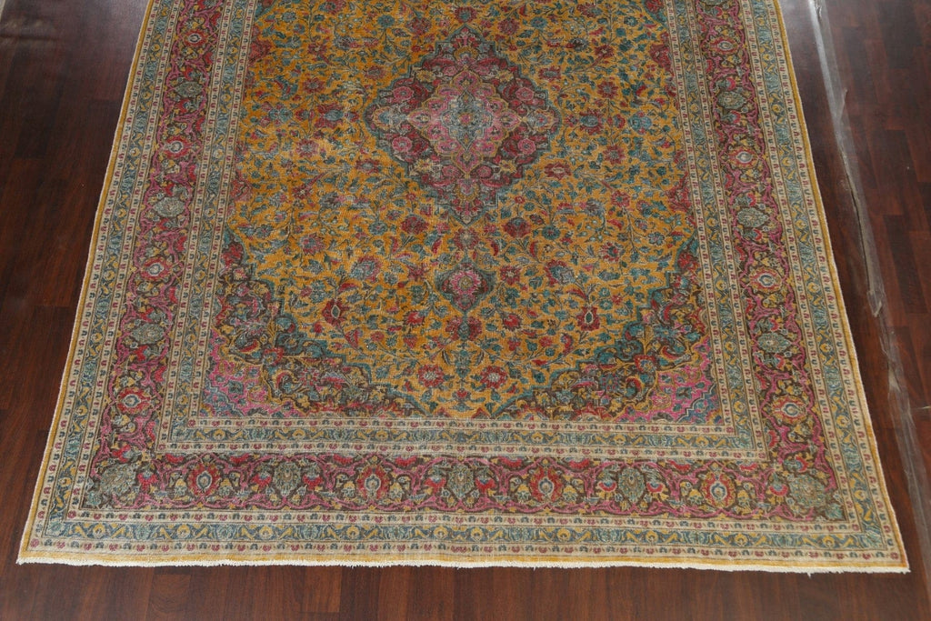 Traditional Mashad Persian Area Rug 10x12