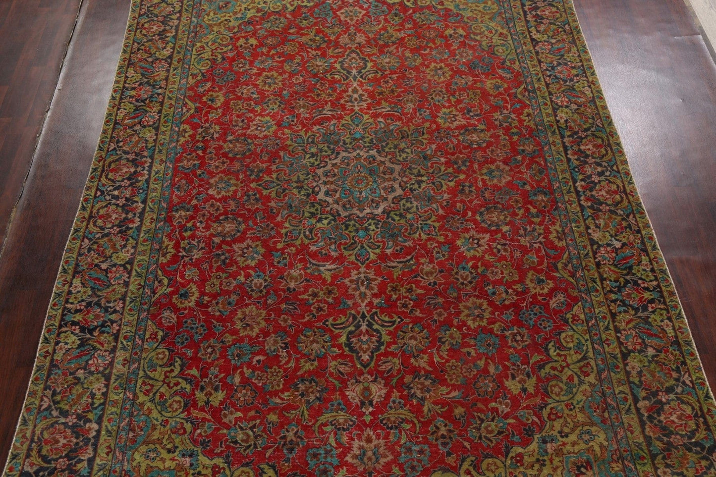 Traditional Kashan Persian Area Rug 9x14