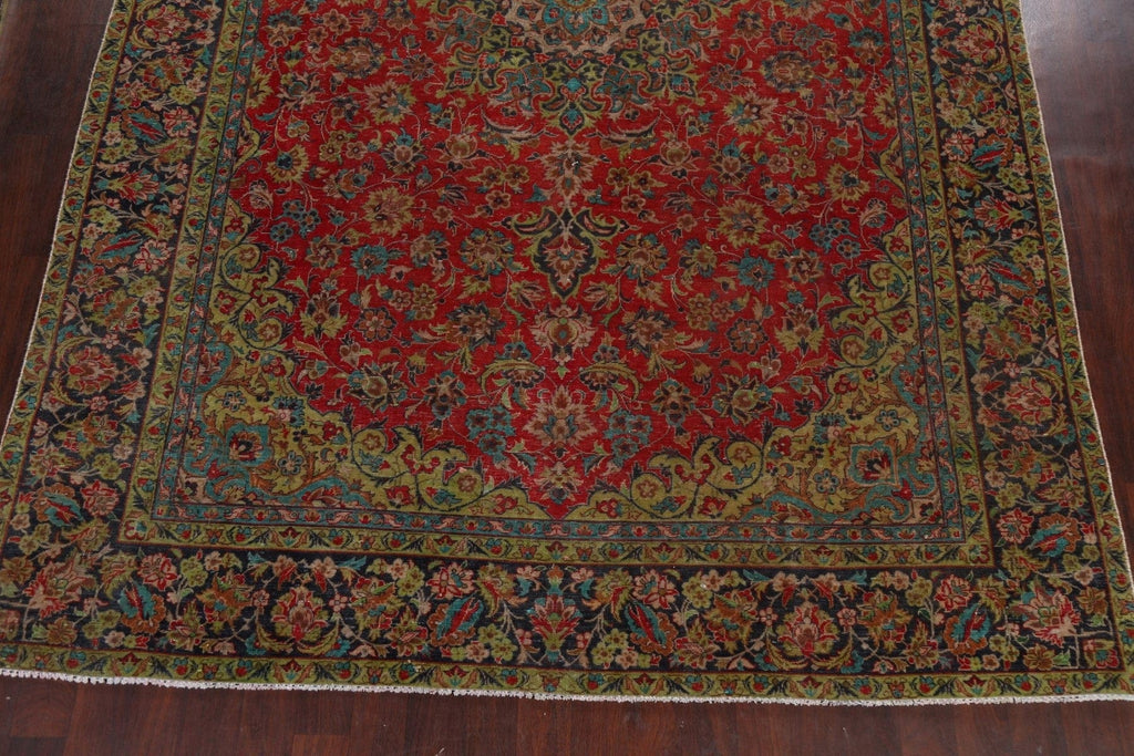 Traditional Kashan Persian Area Rug 9x14