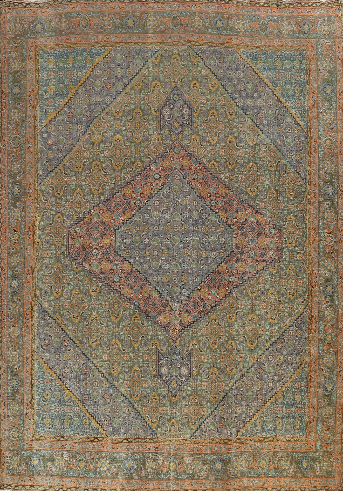 Traditional Tabriz Persian Area Rug 10x13