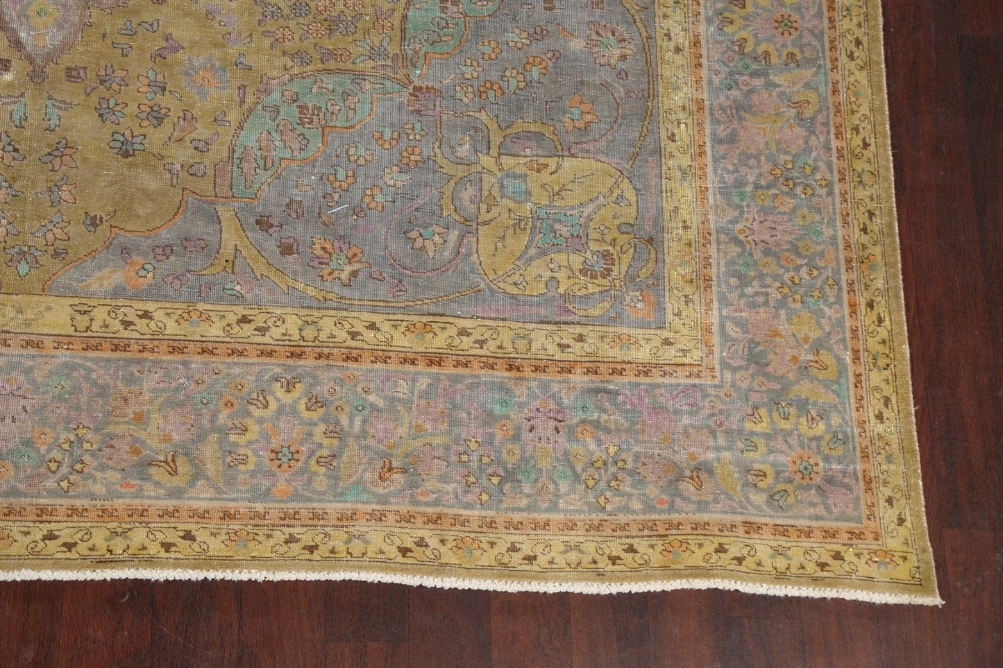 Traditional Floral Tabriz Persian Area Rug 9x13