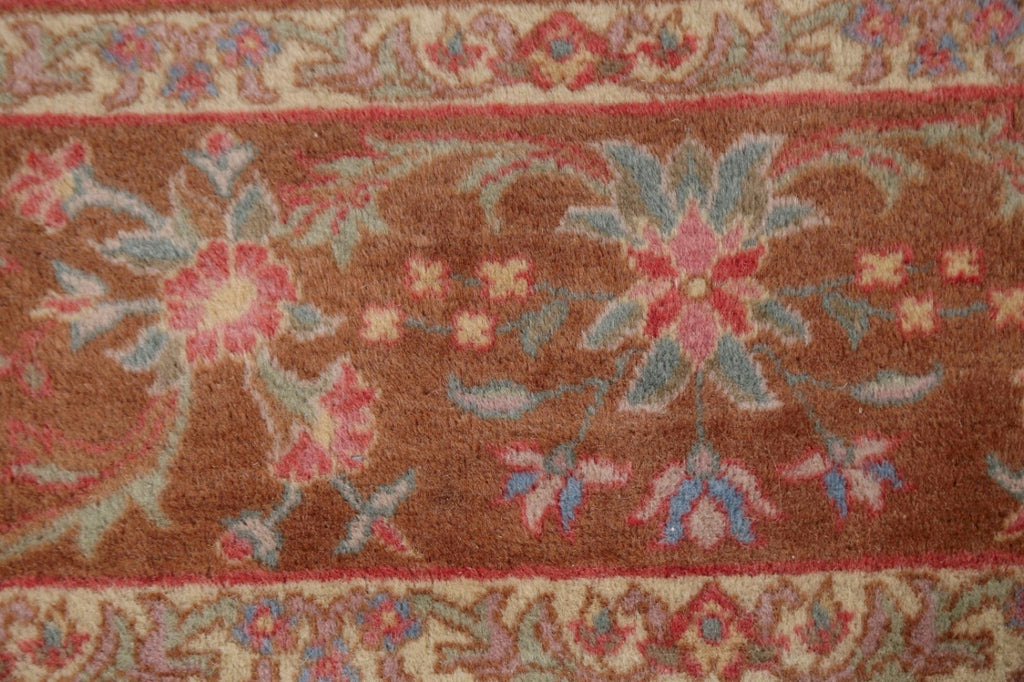 Floral Kerman Persian Area Rug 6x9