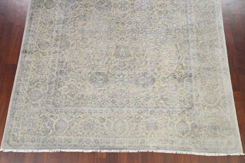 Vegetable Dye Carved Peshawar Chobi Oriental Area Rug 8x12