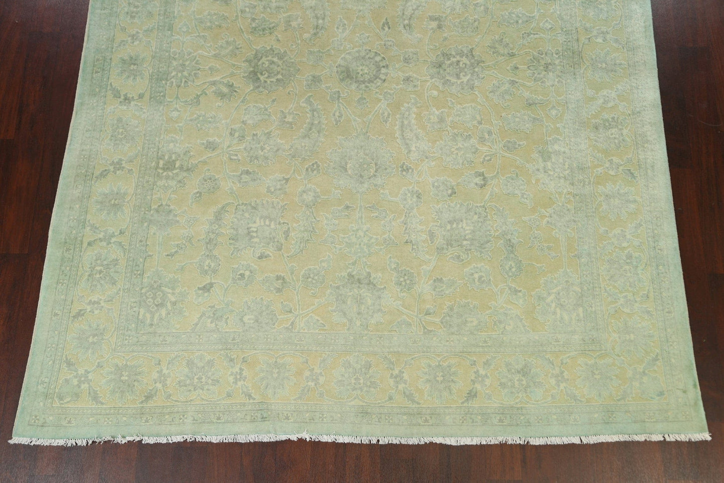 Vegetable Dye Carved Peshawar Chobi Oriental Area Rug 8x10