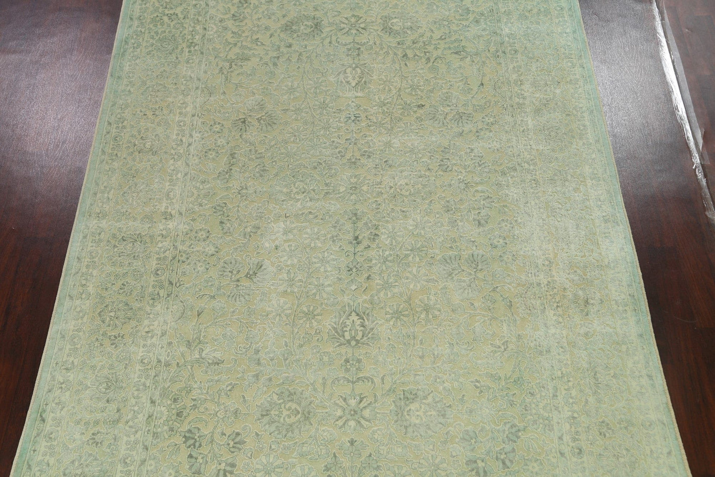 Vegetable Dye Carved Peshawar Chobi Oriental Area Rug 8x12