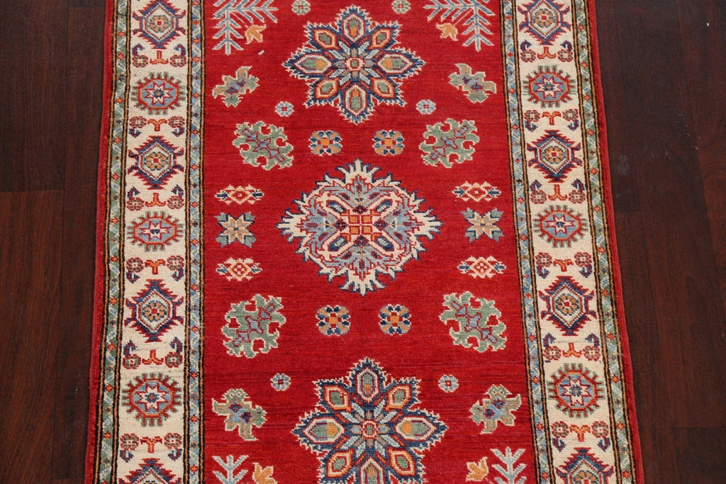 Geometric Kazak Oriental Area Rug 3x5