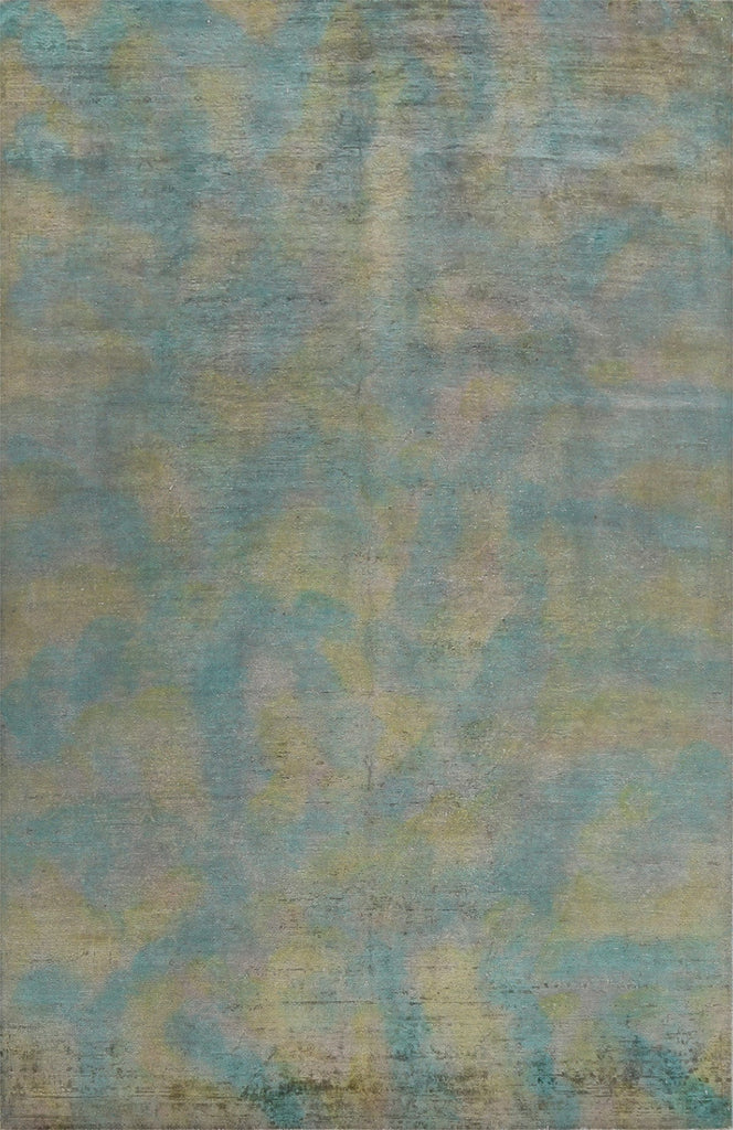 Abstract Oushak Oriental Area Rug 6x9