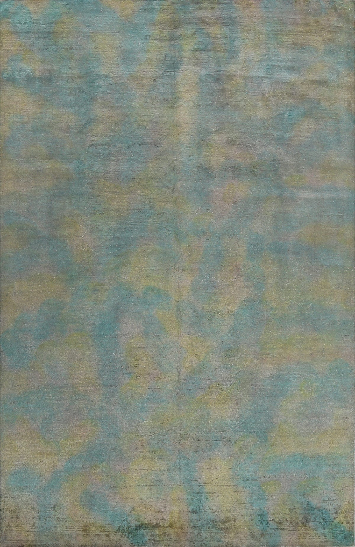 Abstract Oushak Oriental Area Rug 6x9