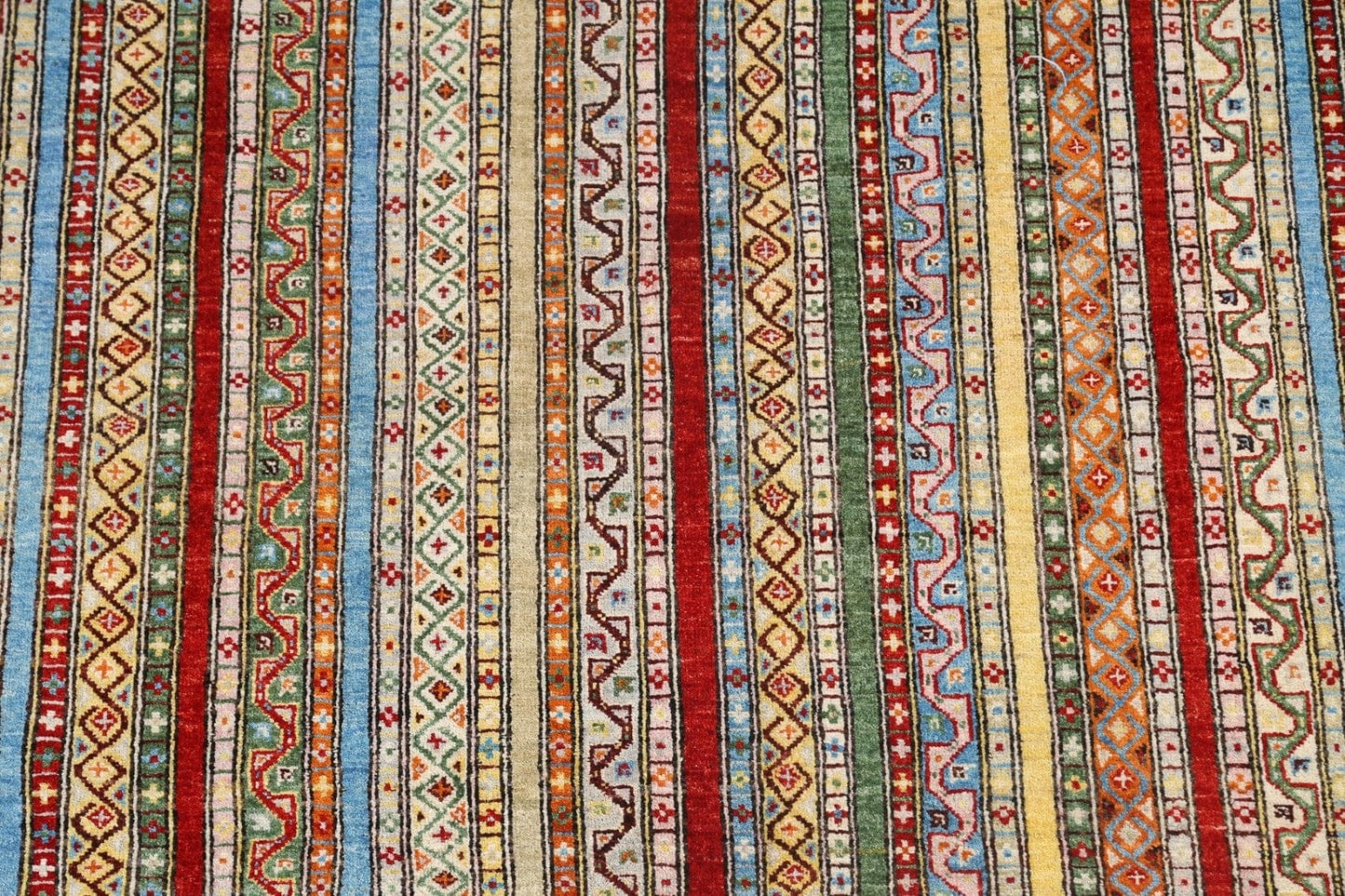 Tribal Kazak Oriental Area Rug 6x8