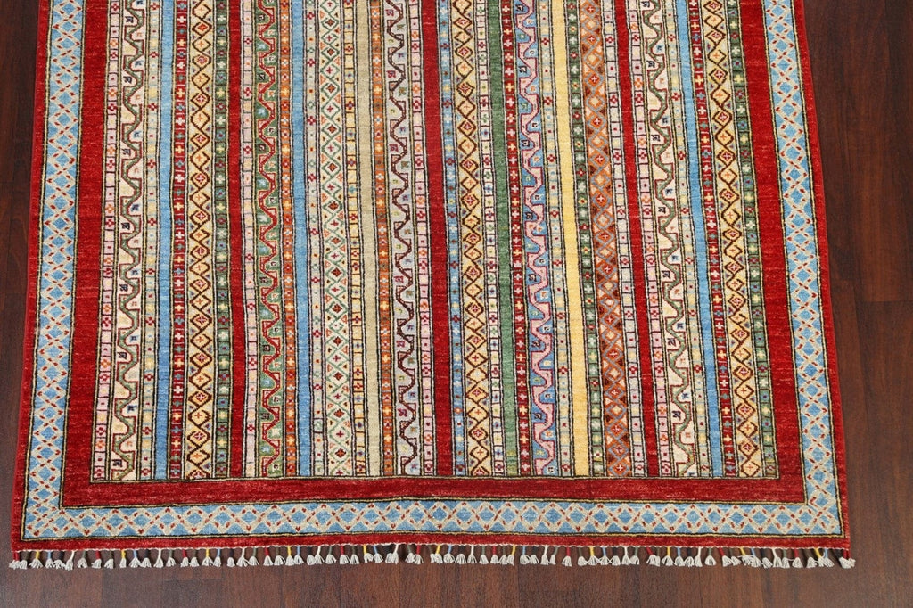 Tribal Kazak Oriental Area Rug 6x8