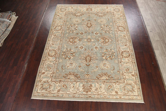 Vegetable Dye Floral Ziegler Oriental Area Rug 9x12