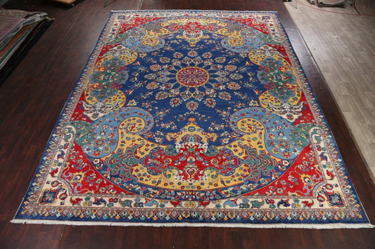 100% Vegetable Dye Bakhtiari Persian Area Rug 13x17