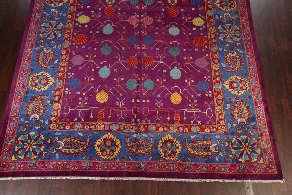 Large 100% Vegetable Dye Tabriz Persian Area Rug 11x18