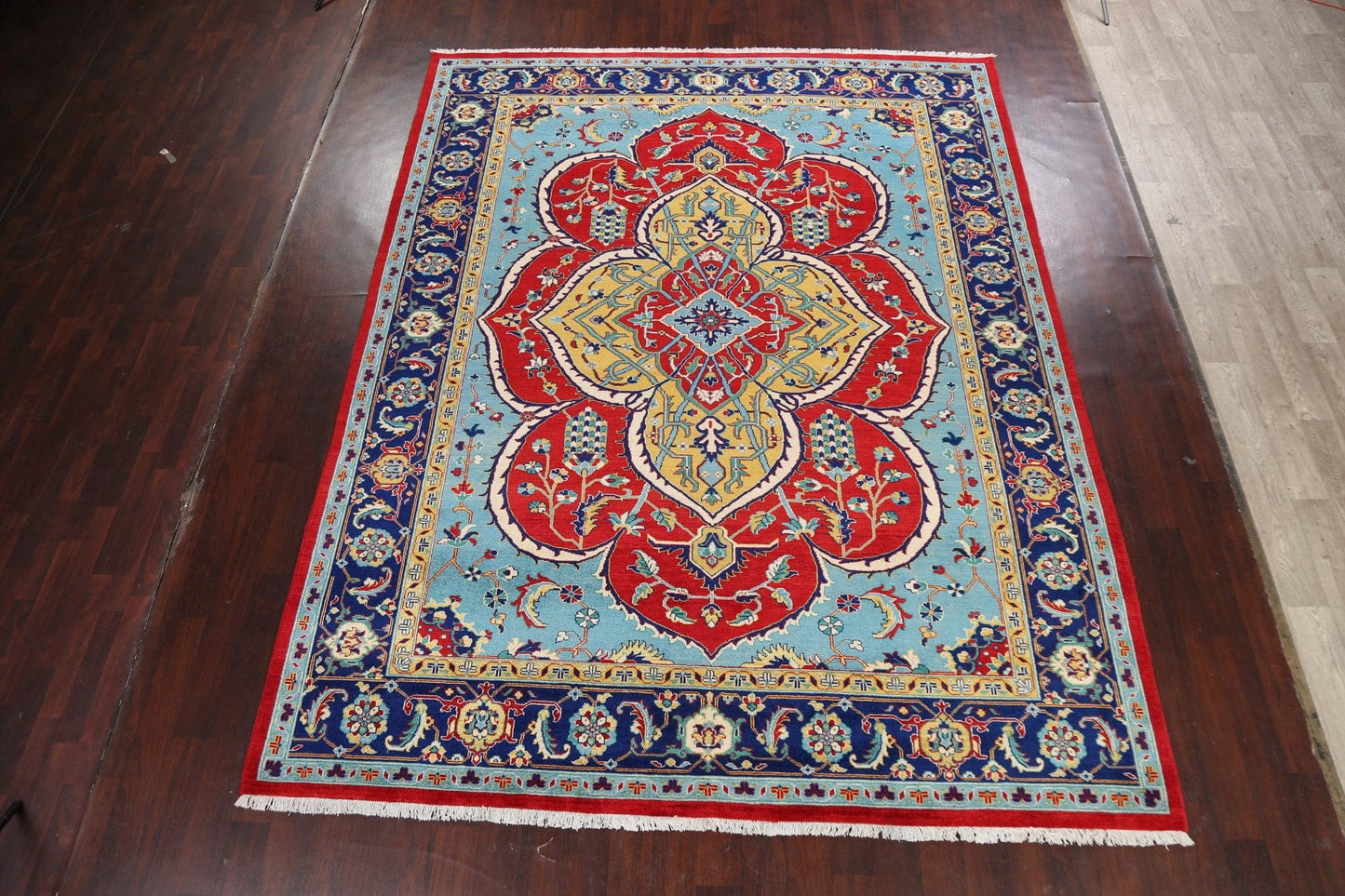 100% Vegetable Dye Bakhtiari Persian Area Rug 9x12