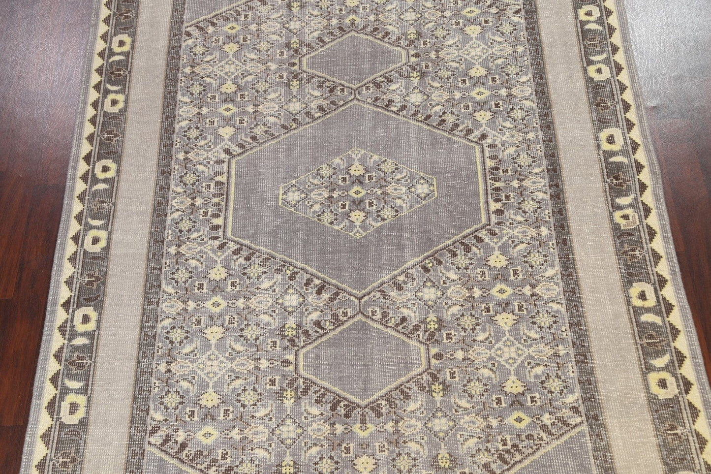 Geometric Oushak Oriental Area Rug 8x11