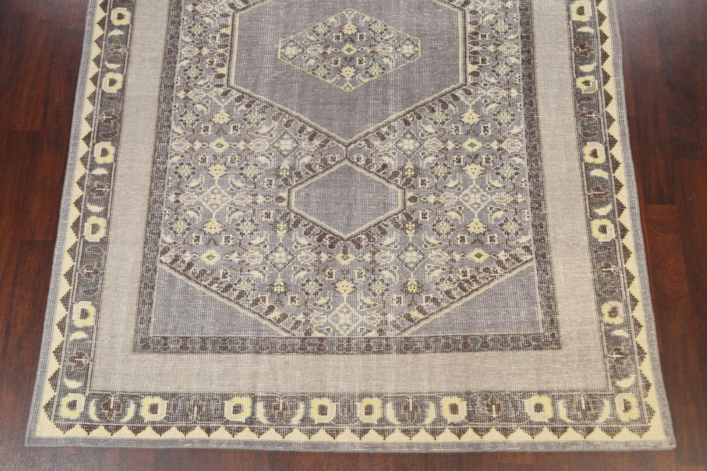 Geometric Oushak Oriental Area Rug 8x11