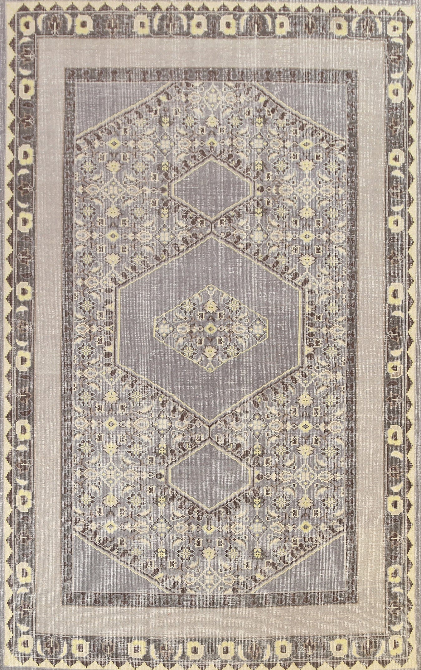 Geometric Oushak Oriental Area Rug 8x11