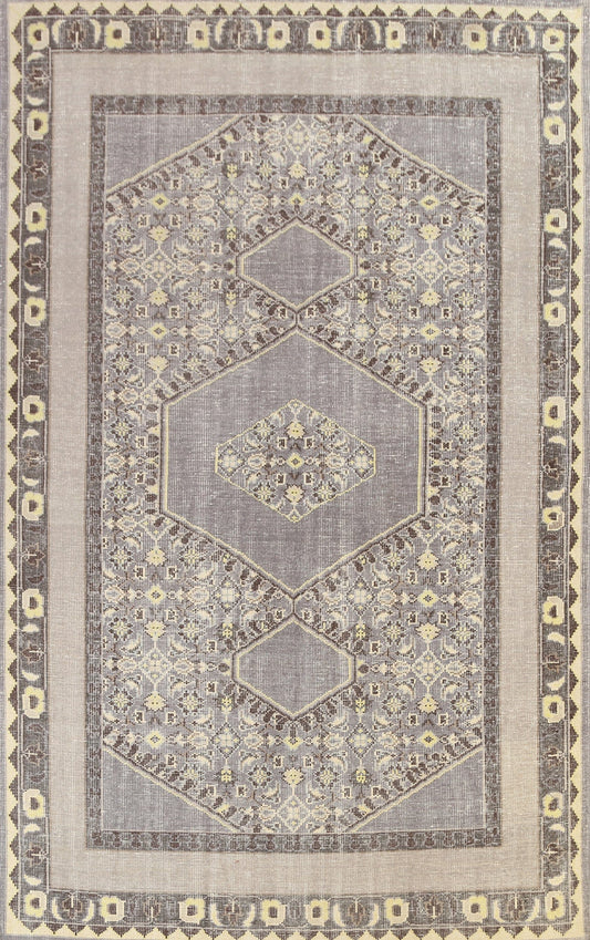 Geometric Oushak Oriental Area Rug 8x11