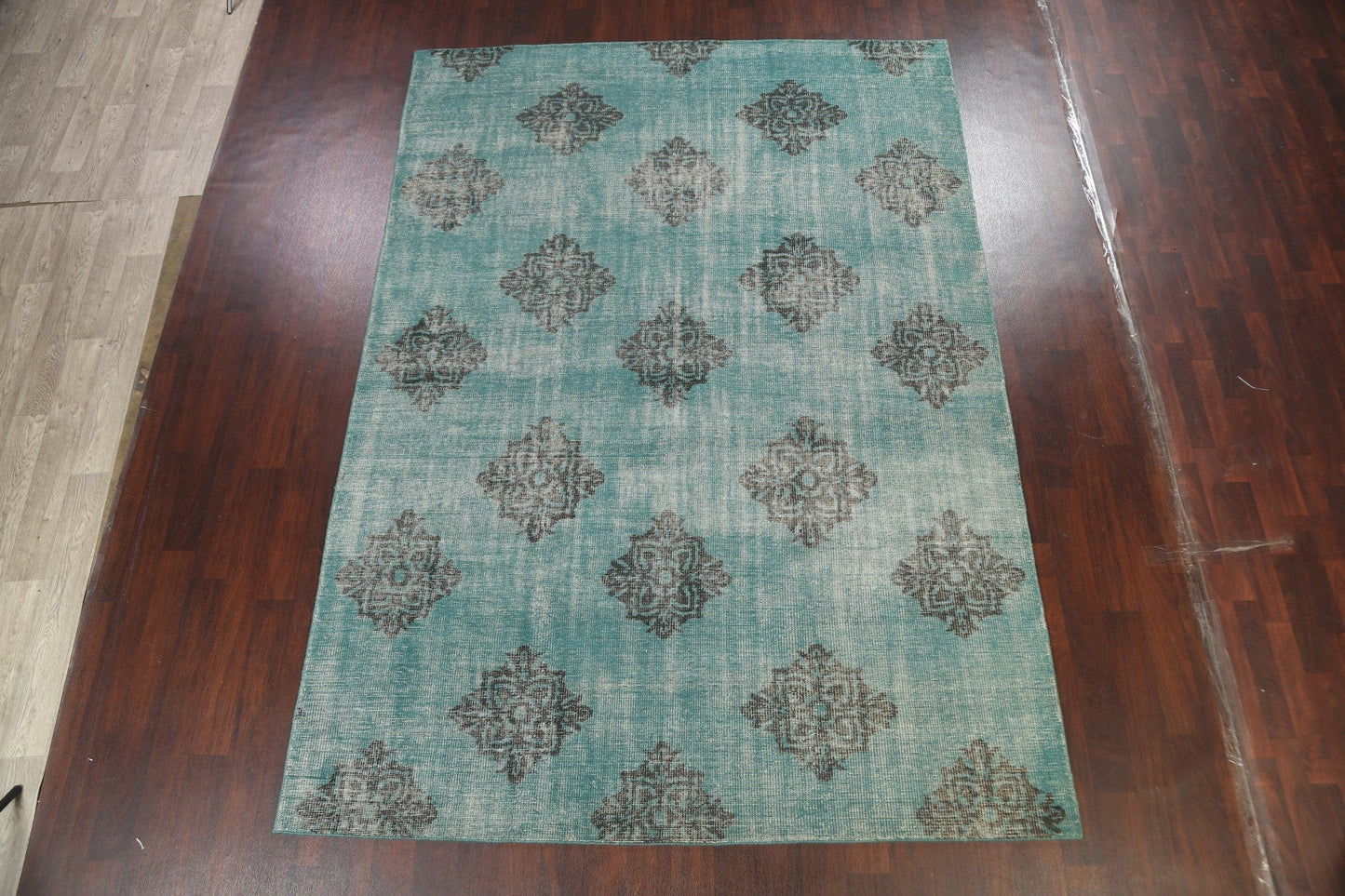 Geometric Abstract Oriental Area Rug 8x11