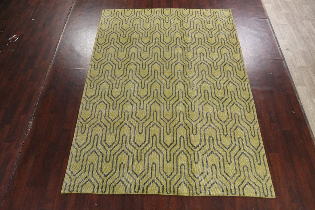 All-Over Contemporary Oriental Area Rug 8x11