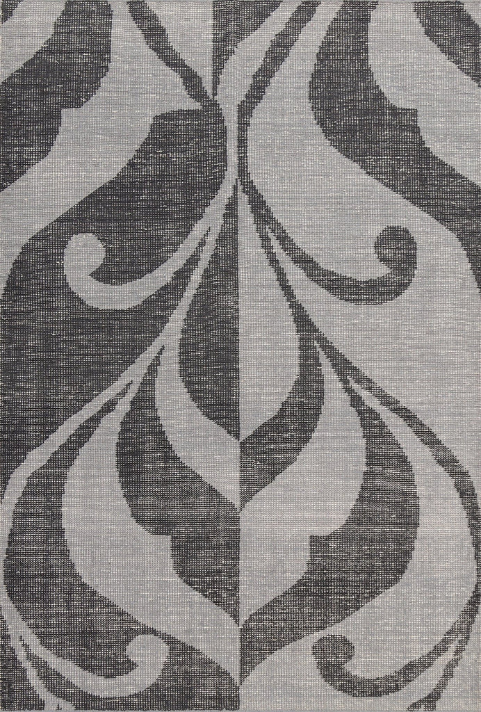 Contemporary Abstract Oriental Area Rug 5x7