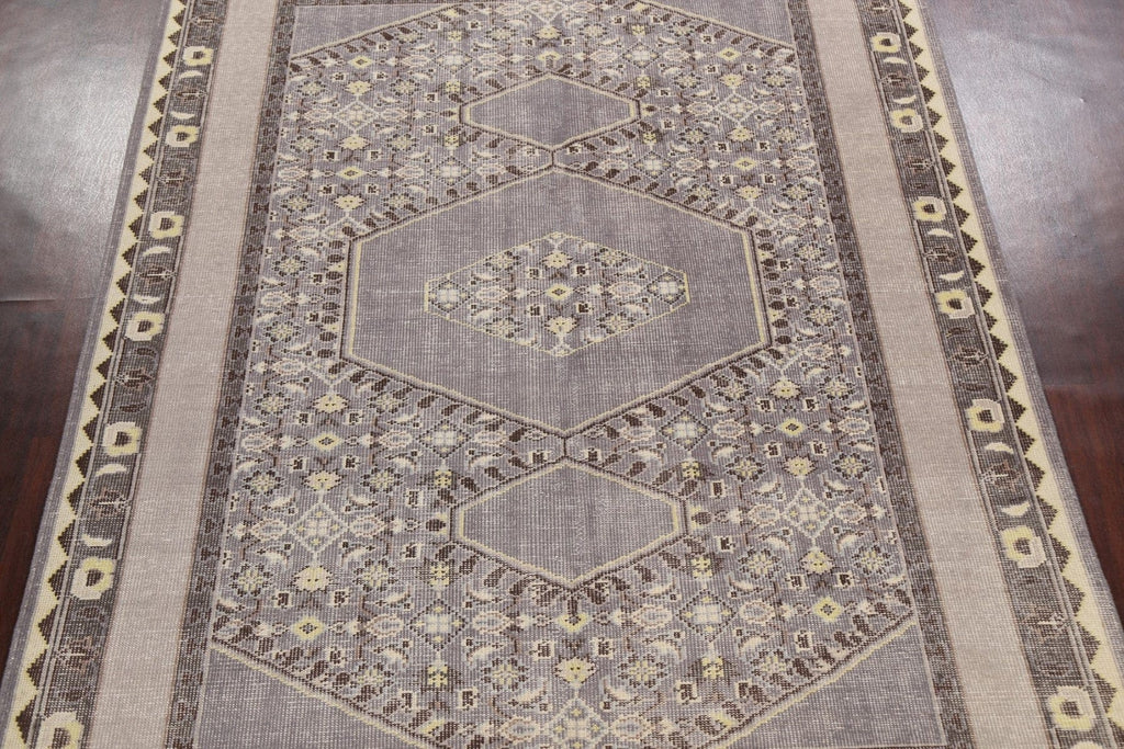 Geometric Oushak Oriental Area Rug 8x11