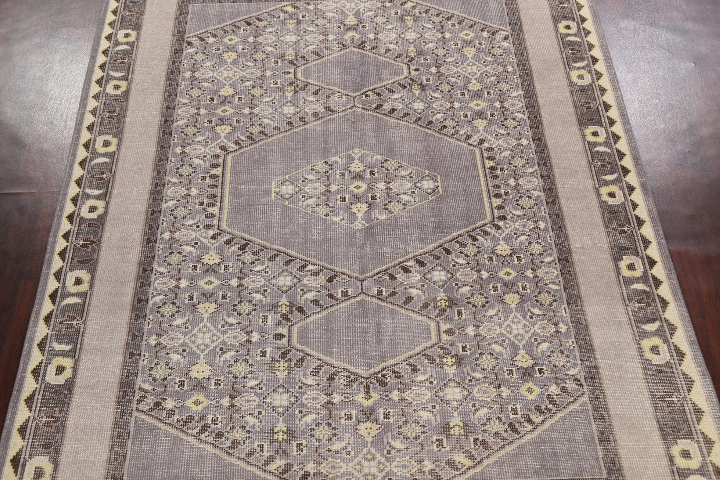 Geometric Oushak Oriental Area Rug 8x11