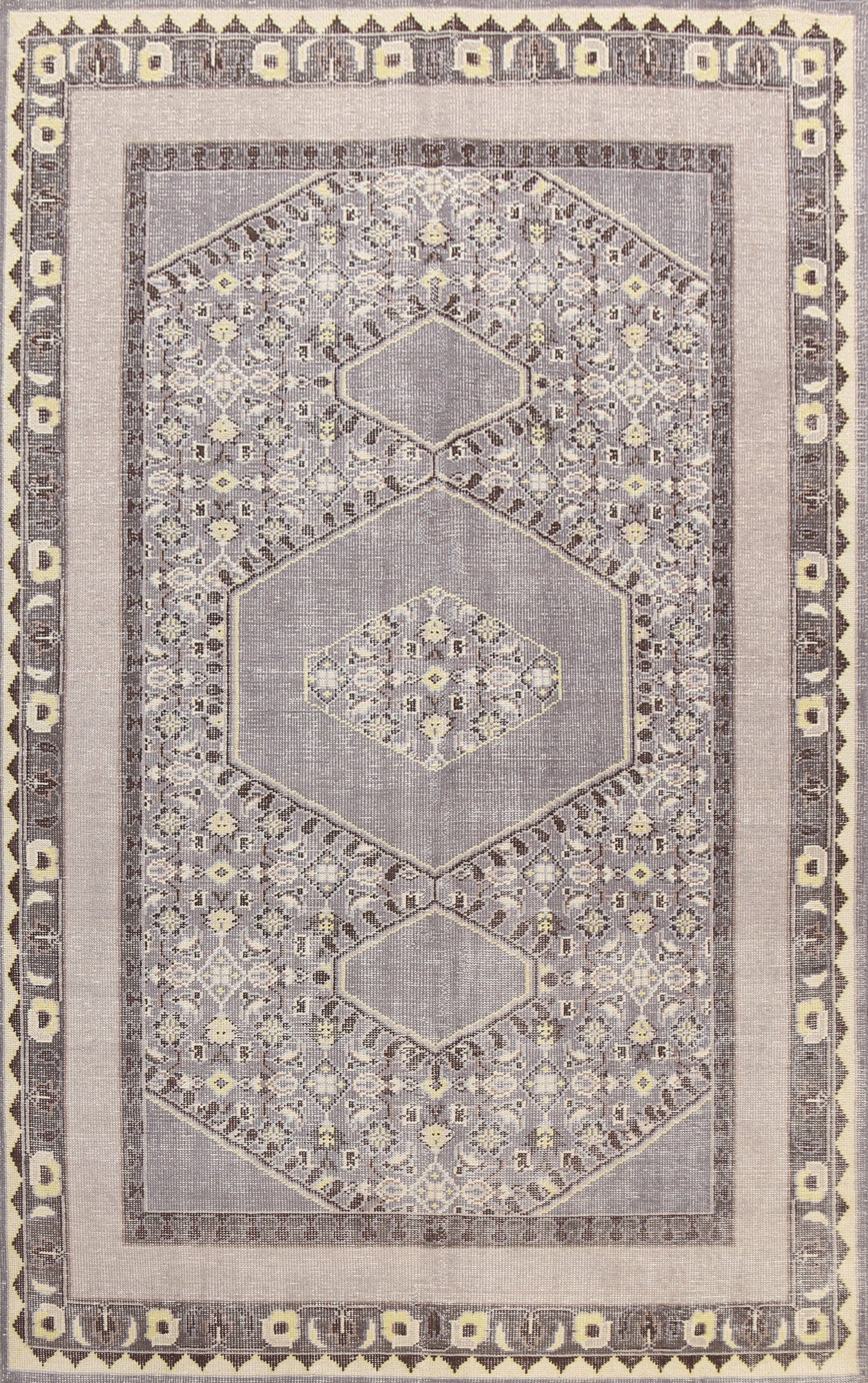 Geometric Oushak Oriental Area Rug 8x11