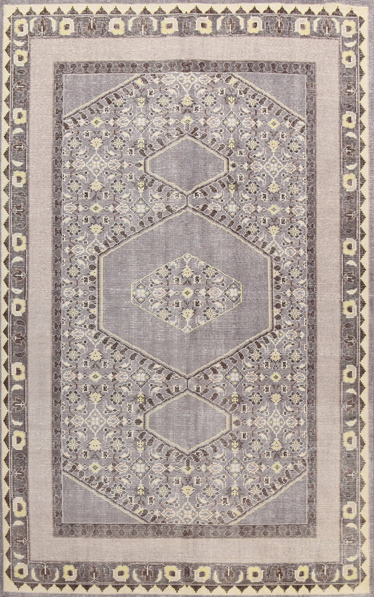 Geometric Oushak Oriental Area Rug 8x11