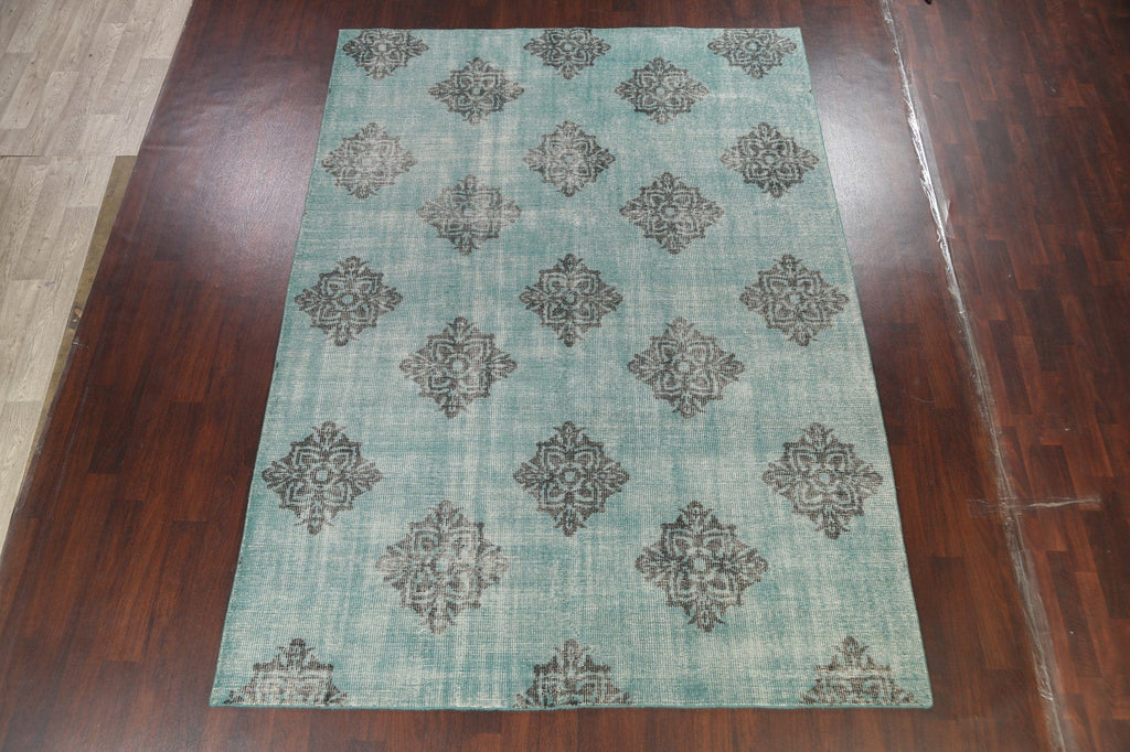 Geometric Abstract Oriental Area Rug 8x11