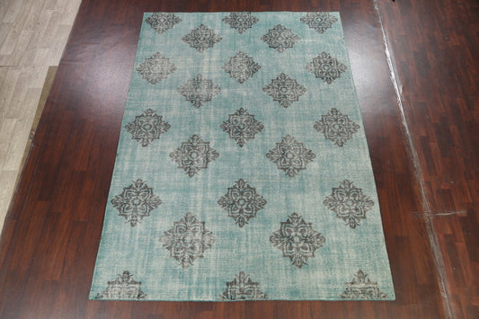 Geometric Abstract Oriental Area Rug 8x11