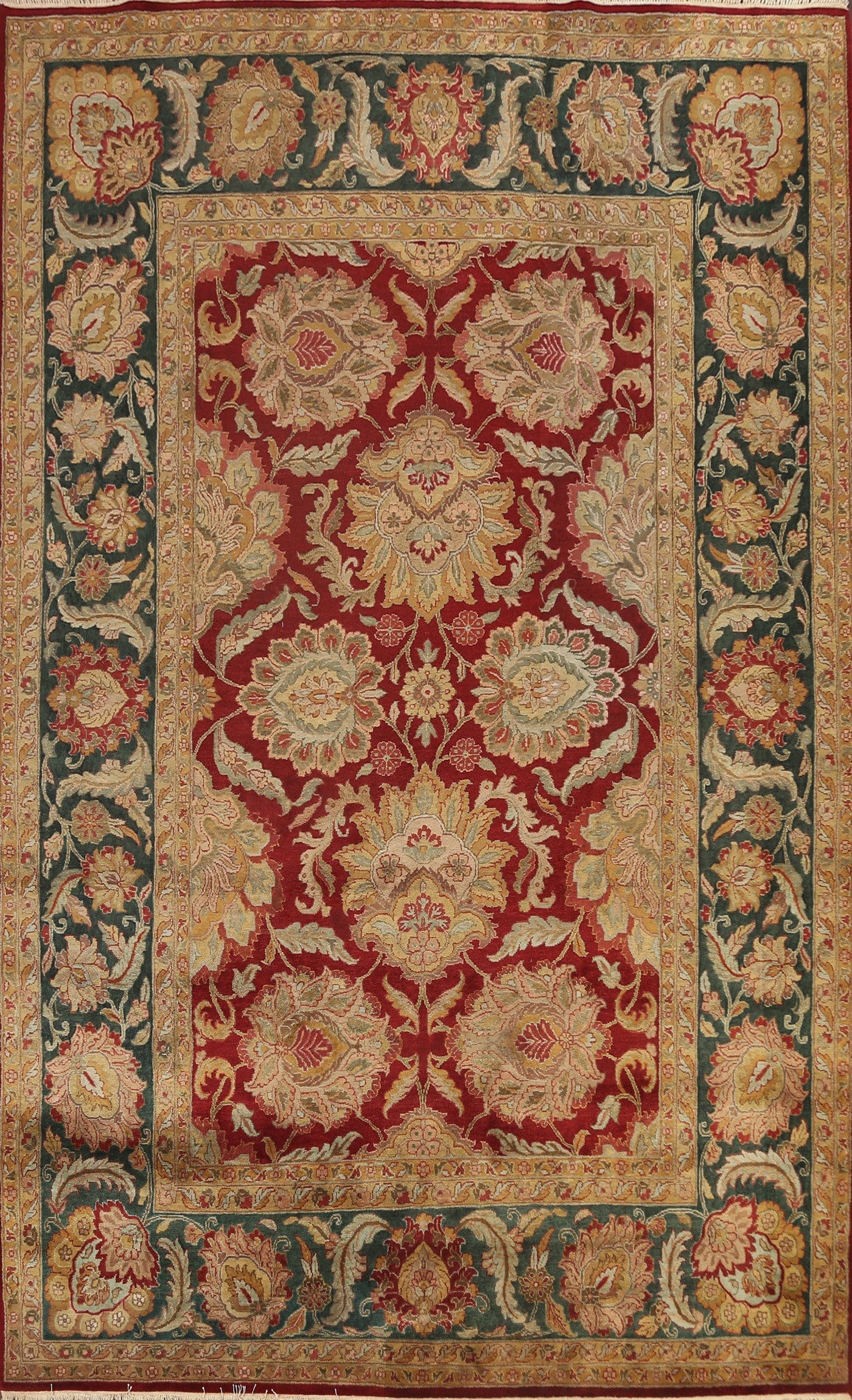 Floral Agra Oriental Area Rug 9x12