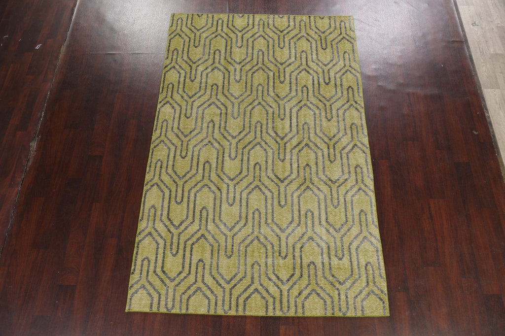 All-Over Contemporary Oriental Area Rug 6x9