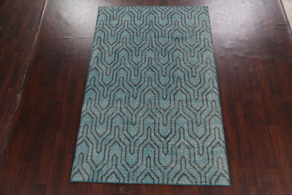 All-Over Contemporary Oriental Area Rug 6x9