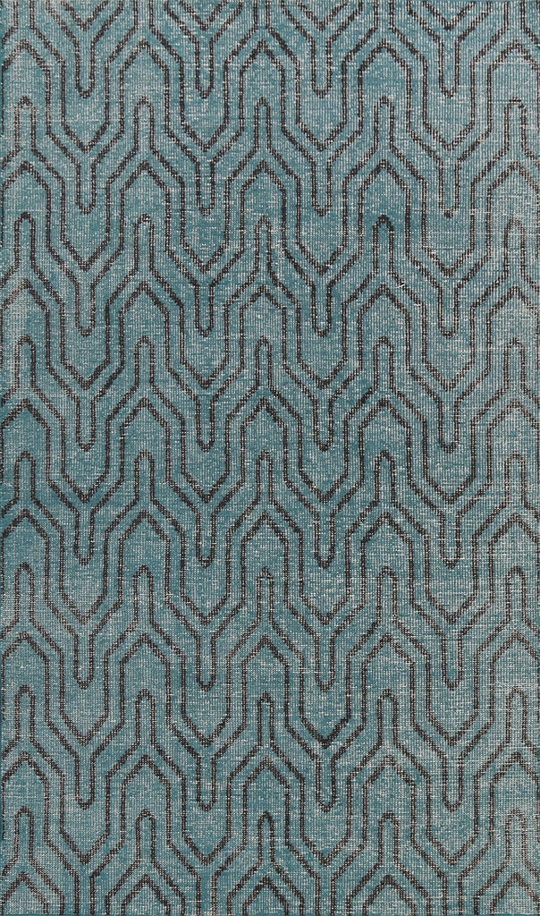 All-Over Contemporary Oriental Area Rug 6x9