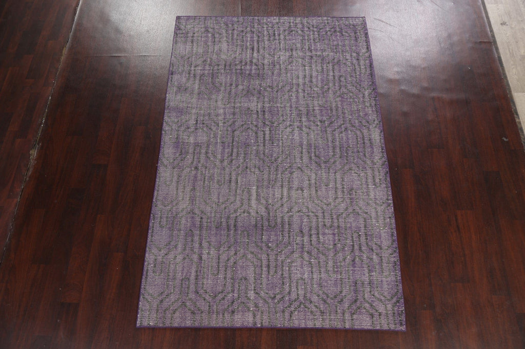 All-Over Contemporary Oriental Area Rug 6x9