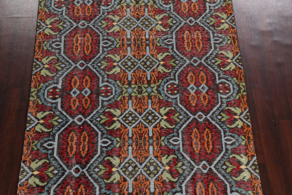 Geometric Abstract Oriental Area Rug 6x9